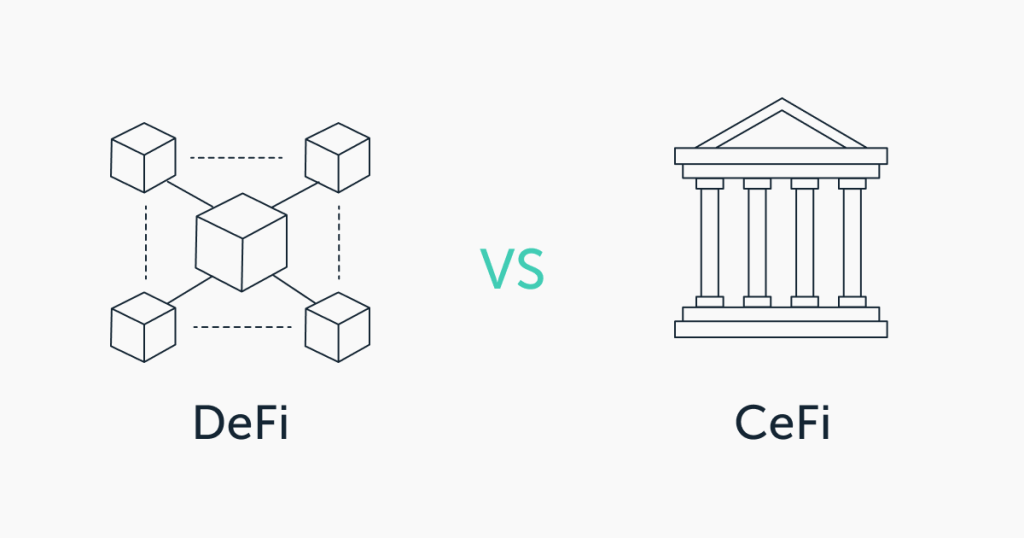 defi vs cefi Las Finanzas Descentralizadas o Decentralized finance (DeFi) son un sistema financiero alternativo construido sobre la tecnología blockchain y las criptomonedas.